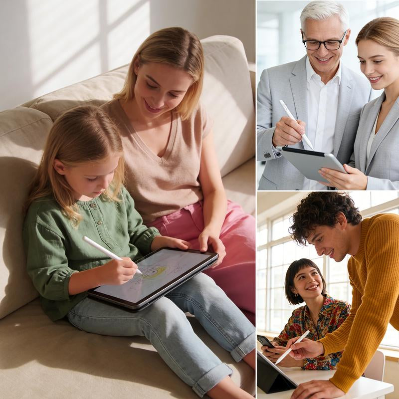 Stylus Pen for Ipad Fast Charge with Palm Rejection Tilt Sensitivity Active Touch Screen Pencil Compatible with Ipad 6/7/8/9/10 Pro12.9&11 Air3/4/5 Mini5/6