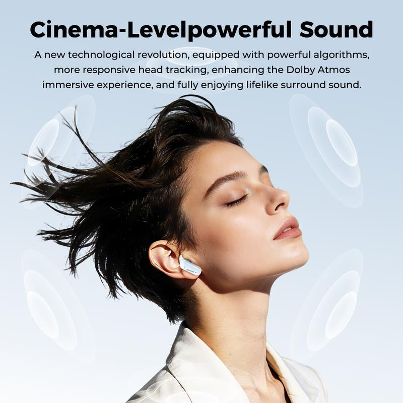 MINISO MS119 TWS True Wireless Earbuds Bluetooth Headphones, Bluetooth 6.0, 30H Long Playtime, IPX5 Water-Resistant, 2 Mics for Clear Calls, Deep Bass Sound Earphones