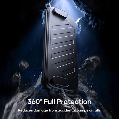 JSAUX Split Protective Case for Nintendo Switch 2, TPU Middle Frame & PC Front Cover, Non-Slip Ergonomic Grip, Storage for 10 Game Cards, Supports Stand Use, Shock Absorption & Anti-Scratch-Pc0114