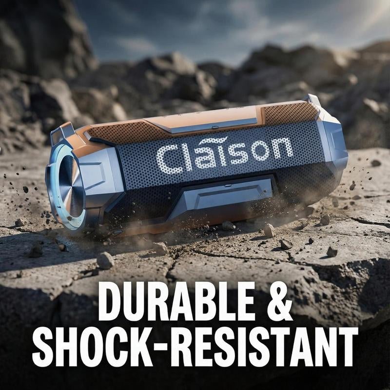 Claison Boombox 5 Multifunctional Waterproof Outdoor Speaker with RGB Ambient Light Bluetooth 5.3 Hi-Fi Lossless Sound Quality
