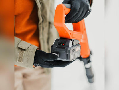 Electric Snow Thrower - 20V 4Ah Battery, 10" Clearing Width