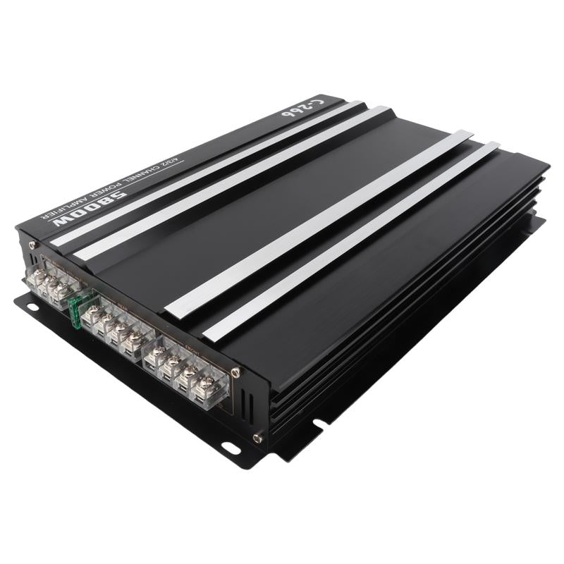 Car Power Amplifier 12V 4 Channel High Power Aluminum Alloy Car Audio Amplifier