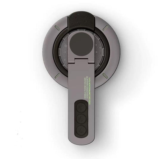 4-In-1 Magsafe Phone Grip & Stand with Fidget Clicker | Dual-Sided Magnetic Ring Holder & 360° Rotatable Kickstand for Iphone