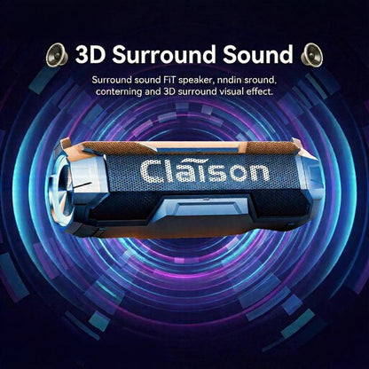 Claison Boombox 5 Multifunctional Waterproof Outdoor Speaker with RGB Ambient Light Bluetooth 5.3 Hi-Fi Lossless Sound Quality