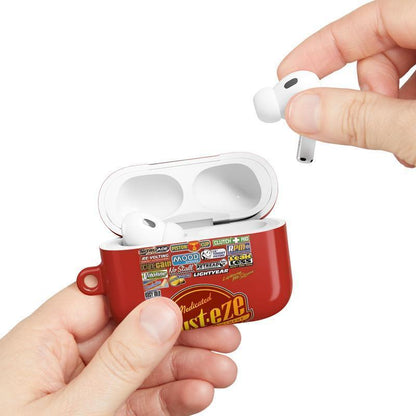 Racing Car 95 Lightning Red Inspired Airpods Case, for All Airpods Gen 1 2 3 4 & Pro 1, 2, 3 Aesthetic Air Pods Case Cover Protective