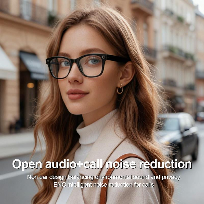 ULIMIED AI Smart Camera Glasses with 8MP HD Photo & Video, Hands-Free Recording, Bluetooth Music & Calls, Real-Time Translation Wearable