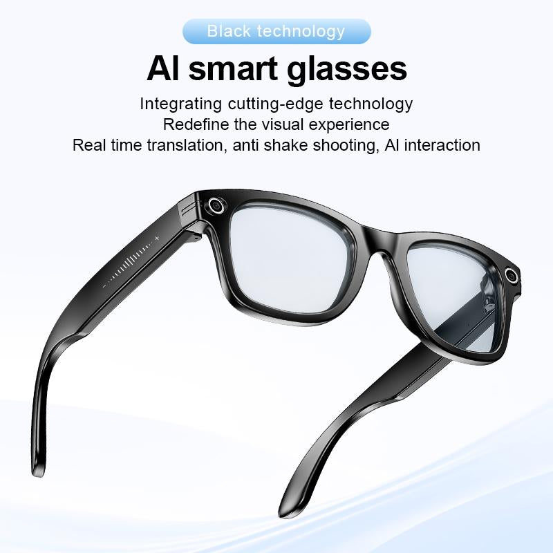 ULIMIED AI Smart Camera Glasses with 8MP HD Photo & Video, Hands-Free Recording, Bluetooth Music & Calls, Real-Time Translation Wearable
