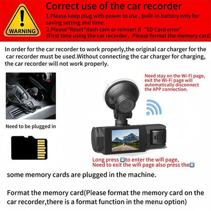 Car Dashcam, HD Car DVR with 32GB Memory Card - Vehicle Video Surveillance Recorder, Compatible with Cars, Trucks & Suvs - Auto DVR for Video Recording #TOP PICKS