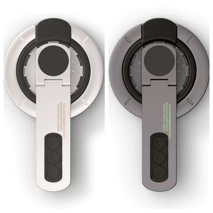 4-In-1 Magsafe Phone Grip & Stand with Fidget Clicker | Dual-Sided Magnetic Ring Holder & 360° Rotatable Kickstand for Iphone