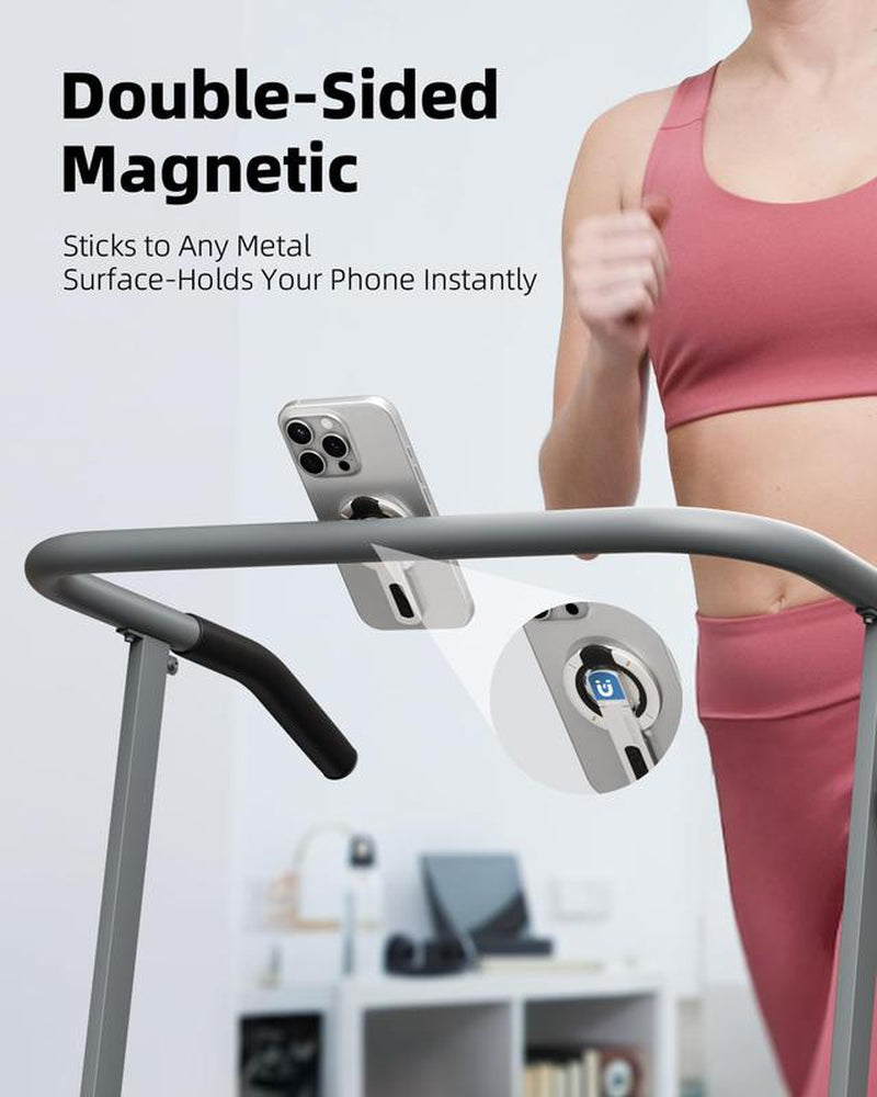 4-In-1 Magsafe Phone Grip & Stand with Fidget Clicker | Dual-Sided Magnetic Ring Holder & 360° Rotatable Kickstand for Iphone