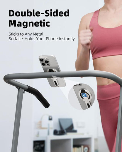 4-In-1 Magsafe Phone Grip & Stand with Fidget Clicker | Dual-Sided Magnetic Ring Holder & 360° Rotatable Kickstand for Iphone