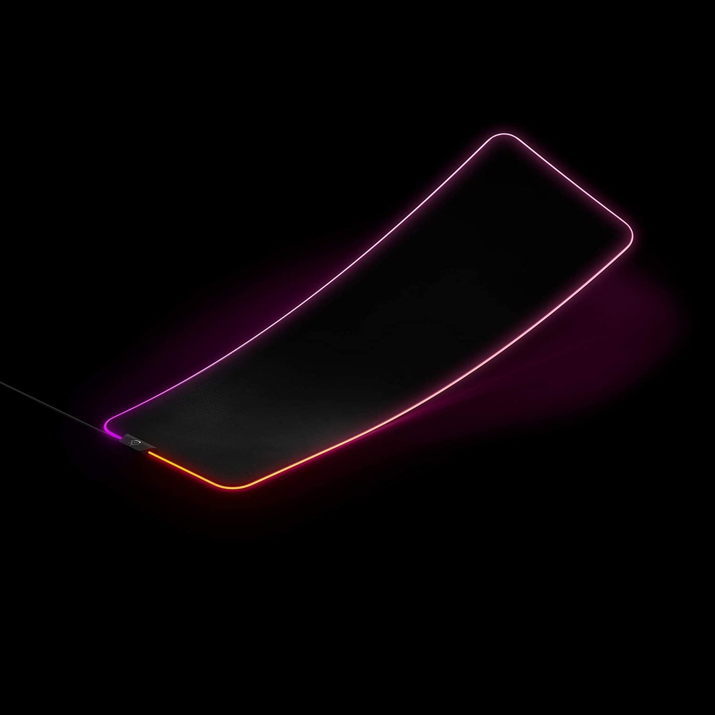 Qck Gaming Mouse Pad - XL RGB Prism Cloth - Sized to Cover Desks