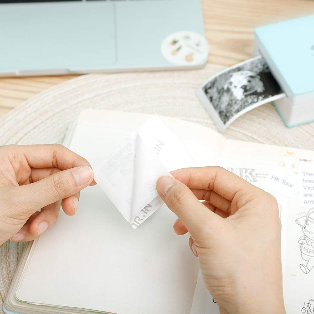 Eyes Protection Beige Thermal Paper- for  M02/M02 Pro/M02S/M03 Pocker Printer, 50Mm X 3M, Diameter 30Mm, 3 Rolls
