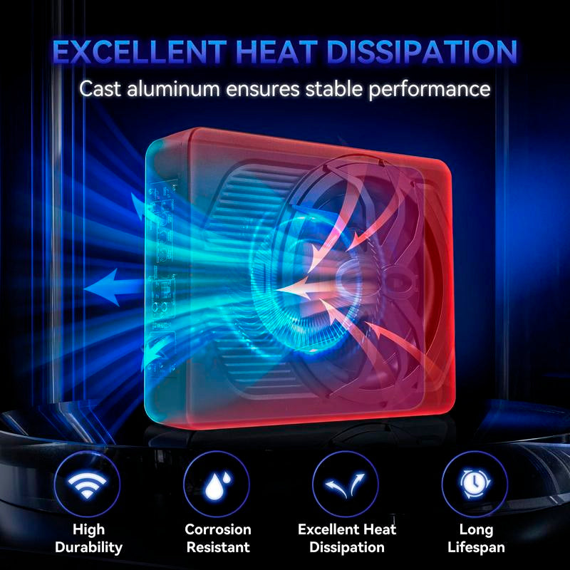 Car Subwoofer 10"12V Slim under Seat Powered Car Subwoofer for Car SUV MPV