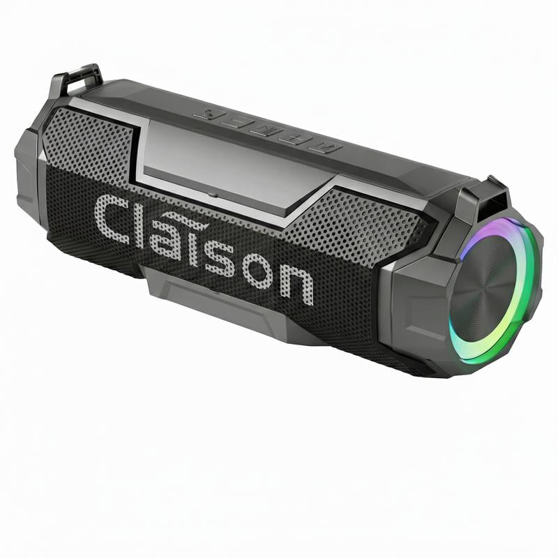 Claison Boombox 5 Multifunctional Waterproof Outdoor Speaker with RGB Ambient Light Bluetooth 5.3 Hi-Fi Lossless Sound Quality
