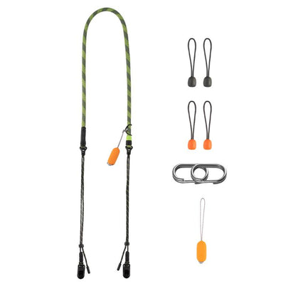 PGYTECH Camera Strap Slim for Mirrorless - Leather Harness Quick Release Adjustable Camera Neck Shoulder Strap for Compact Camera, Instant Camera and Smartphone