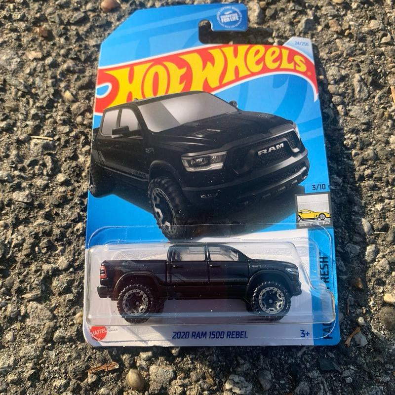 Blacked Out Ram Rebel 2020 Hot Wheels