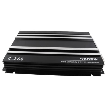 Car Power Amplifier 12V 4 Channel High Power Aluminum Alloy Car Audio Amplifier
