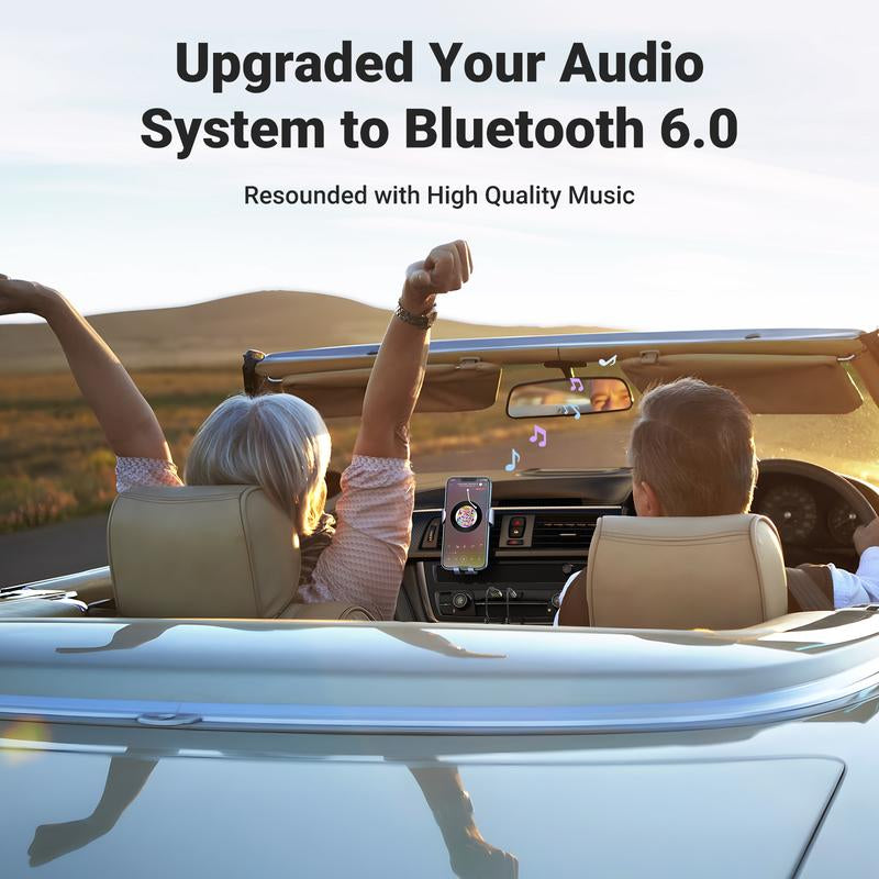 UGREEN 3.5Mm Bluetooth Receiver Aux to Bluetooth 6.0 Adapter for Hands-Free Calls Compatible with Car Speaker and Home Audio with Built-In Microphone Aux Input for Car USB 2.0 to 3.5Mm Jack Kit,Tiktokshopholidayhaul