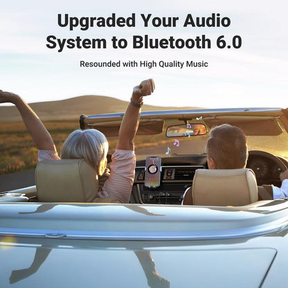 UGREEN 3.5Mm Bluetooth Receiver Aux to Bluetooth 6.0 Adapter for Hands-Free Calls Compatible with Car Speaker and Home Audio with Built-In Microphone Aux Input for Car USB 2.0 to 3.5Mm Jack Kit,Tiktokshopholidayhaul
