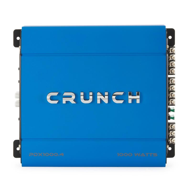 Crunch Powerdrivex 1000 Watt 4 Channel Exclusive Blue A/B Car Stereo Amplifier
