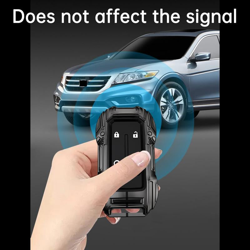 5-Button Key Fob Cover for Chevy Silverado & GMC Sierra 2019-2023 1500 2500HD 3500HD Truck Accessories Protection