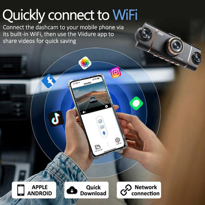 Must-Have! 4-Channel+170°Wide+5Ghz APP Control💯